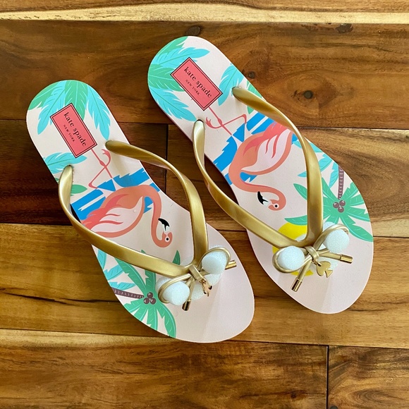 flamingo flip flops sandals